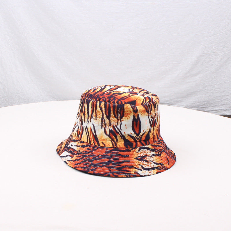 Wholesale Polyester Cotton Leopard Print Bucket Hat